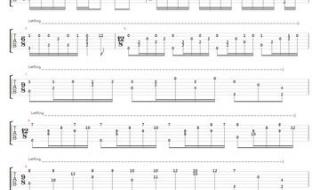 梦中的婚礼电吉他谱