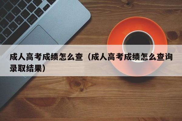 成人高考成绩怎么查(成人高考成绩怎么查询录取结果)