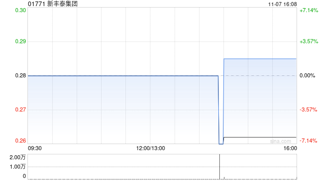 新丰泰集团:王皓获委任为执行董事